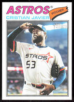 2026 Topps Heritage #330 Cristian Javier