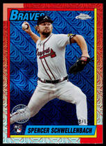 2025 Topps 1990 Topps Silver Pack Blue #T90C-60 Spencer Schwellenbach