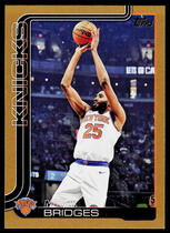 2025 Topps Gold #18 Mikal Bridges