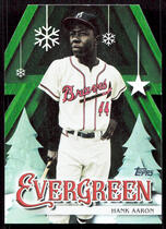 2025 Topps Holiday Christmas Evergreen #E-24 Hank Aaron