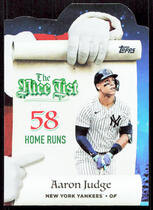 2025 Topps Holiday Christmas Making The Nice List #MNL-3 Aaron Judge