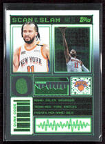 2025 Topps Scan and Slam #SS-2 Jalen Brunson