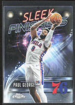 2025 Topps Chrome Sleek Finishers #SF-16 Paul George