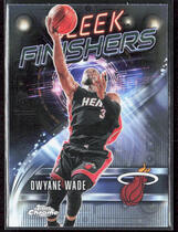 2025 Topps Chrome Sleek Finishers #SF-12 Dwyane Wade