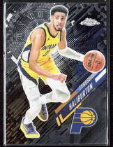 2025 Topps Chrome Go Time #GT-5 Tyrese Haliburton