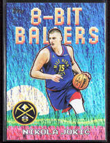 2025 Topps 8-Bit Ballers Holo Foil #8B-20 Nikola Jokic