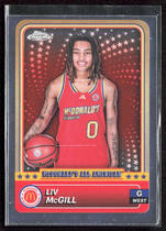 2024 Topps Chrome McDonalds All-American #69 Liv Mcgill