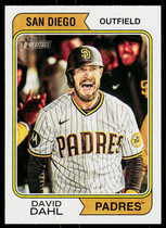 2023 Topps Heritage High Number #668 David Dahl