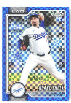 2026 Topps Chrome Blue X-Fractors #278 Blake Snell
