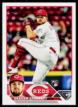 2023 Topps Base Set #214 Graham Ashcraft
