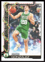 2025 Topps Holiday #H188 Hugo Gonzales