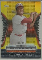 2012 Topps Golden Moments Die Cuts Gold #GMDC12 Frank Robinson