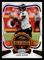 2020 Panini Certified Seal of Approval #7 Lamar Jackson