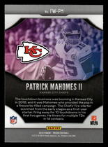 2019 Panini Prizm Fireworks #2 Patrick Mahomes