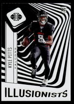 2021 Panini Illusions Illusionists #ILL-17 Kyle Pitts