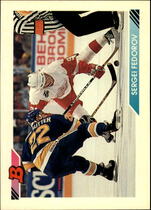 1992 Bowman Base Set #416 Sergei Fedorov