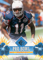 2008 SP Authentic Retail Pro Bowl Performers #PBP-29 Larry Fitzgerald