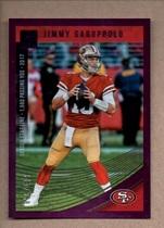 2018 Donruss Stat Line #249 Jimmy Garoppolo