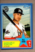 2018 Topps 1983 Topps All-Stars Blue #83AS-2 Giancarlo Stanton