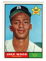 1961 Topps Base Set #514 Jake Wood