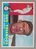 1960 Topps Base Set #60 Gus Triandos