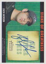 2005 Bowman Heritage Signs of Greatness #ZJ Zach Jackson