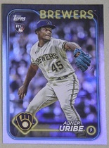 2024 Topps Rainbow Foil #310 Abner Uribe