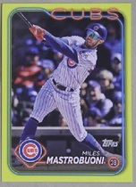 2024 Topps Yellow Series 2 #489 Miles Mastrobuoni