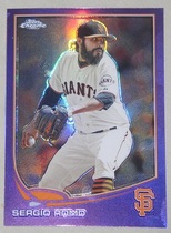 2013 Topps Chrome Purple Refractors #51 Sergio Romo