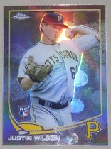 2013 Topps Chrome Refractors #151 Justin Wilson