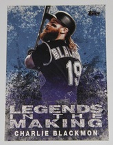 2018 Topps Legends in the Making Blue Series 2 #LITM-9 Charlie Blackmon