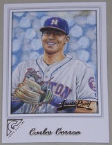 2017 Topps Gallery Artist Proof #13 Carlos Correa