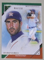 2017 Topps Gallery Masterpiece Green #MP-9 Justin Verlander