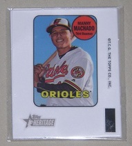 2018 Topps Heritage 1969 Topps Decals #6 Manny Machado