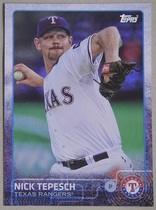 2015 Topps Rainbow Foil #82 Nick Tepesch