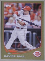 2013 Topps Update Gold #US194 Xavier Paul