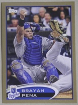 2012 Topps Gold #296 Brayan Pena