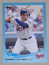 2013 Topps Update Walmart Blue Border #US324 Chris Colabello