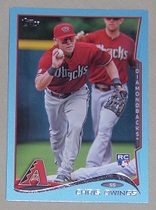 2014 Topps Blue Wal-Mart Exclusive #232 Chris Owings