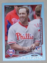 2014 Topps Blue Wal-Mart Exclusive Series 2 #498 Steve Susdorf