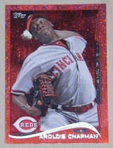 2014 Topps Red Hot Foil #77 Aroldis Chapman