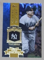 2013 Topps Chasing History Holofoil Gold Retail #CH-5 Yogi Berra