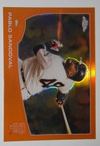 2013 Topps Chrome Orange Refractors #216 Pablo Sandoval
