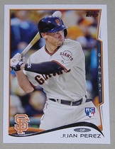 2014 Topps Update #US-271 Juan Perez