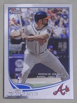 2013 Topps Chrome Update #MB-52 Evan Gattis