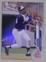 2021 Topps Chrome 70 Years of Topps Baseball #70YTC-70 Hank Aaron