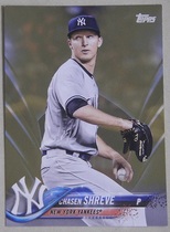 2018 Topps Gold Series 2 #497 Chasen Shreve