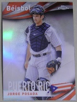 2021 Topps Chrome Beisbol #B-9 Jorge Posada