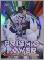 2021 Topps Chrome Prismic Power #PP-8 Freddie Freeman