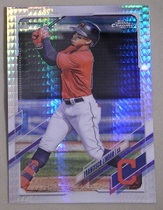 2021 Topps Chrome Prism Refractor #16 Francisco Lindor